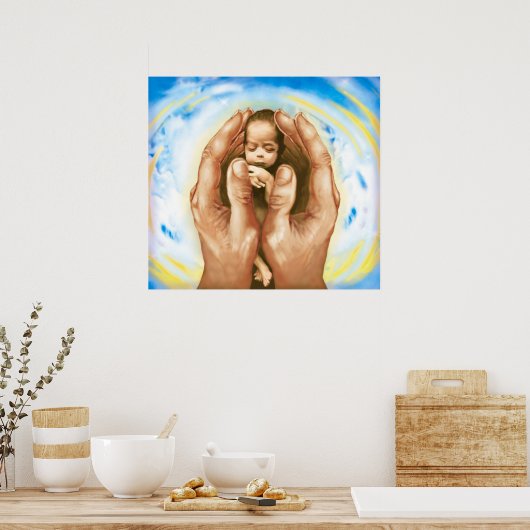 Die Frau Poster (Küche)