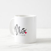 Die Frau Shoppe | Personalisiert Kaffeetasse (Vorderseite Links)