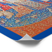 Die Frau und das Einhorn / Anhörung Poster (Ecke)