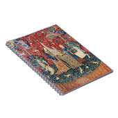 Die Frau und das Einhorn, hörend Notizblock (Rechte Seite)