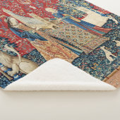 Die Frau und das Einhorn, hörend Sherpadecke (3/4)