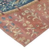 Die Frau und das Einhorn, hörend Tischdecke (Schrägansicht)