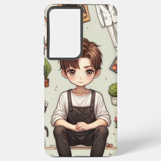 Die Frau und Mann: Samsung Galaxy S21 Ultra Tough Samsung Galaxy Hülle (Rückseite)