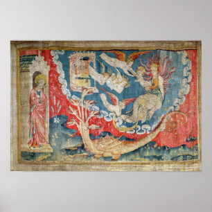 Die Frau ungefähr, zum von Geburt und großen zu Poster