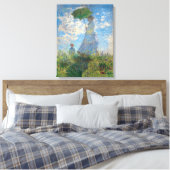 Die Frau von Monet mit dem Parasol Der Mensch und  Leinwanddruck (Insitu (Schlafzimmer))