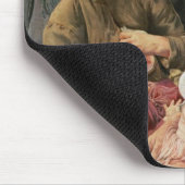 Die Frauen berichtigen Platte vom Alter von Mousepad (Ecke)