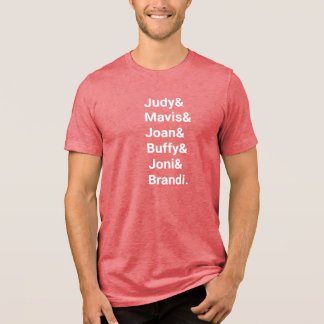 Die Frauen der Folkmusik. Tri-Blend Shirt