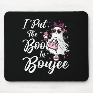 Die Frauen, die ich in Boujee Ghost Funny Nk Leop Mousepad
