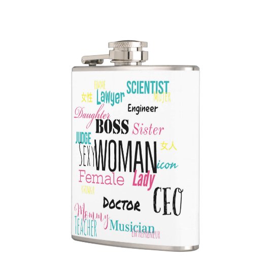 DIE FRAUEN-FLASCHE FLACHMANN (Links)