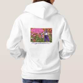 Die Frauen hoodie. Glückwünsche. Ozelot/Genie Hoodie