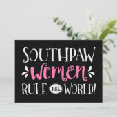 Die Frauen im Süden regieren die Welt Karte (Stehend Vorderseite)