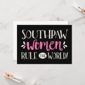 Die Frauen im Süden regieren die Welt Karte (Vorderseite/Rückseite Beispiel)