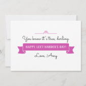 Die Frauen im Süden regieren die Welt Karte (Rückseite)