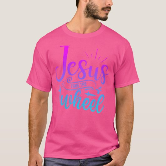 Die Frauen Jesus nehmen den Radfahrer Gott glaube T-Shirt (Vorderseite)