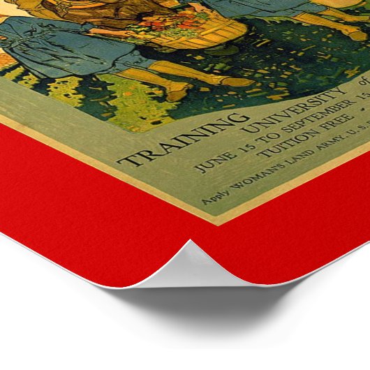 Die Frauen-Landarmee Poster (Ecke)