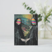 Die Frauen mit verschwommenem Gesicht Postkarte (Stehend Vorderseite)