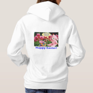 Die Frauen schwindeln. Happy Oaster. Alpaca/Hunny Hoodie