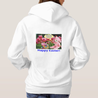 Die Frauen schwindeln. Happy Oaster. Alpaca/Hunny Hoodie