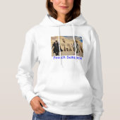 Die Frauen schwindeln. Happy Passover. loris/Affe Hoodie (Vorderseite)