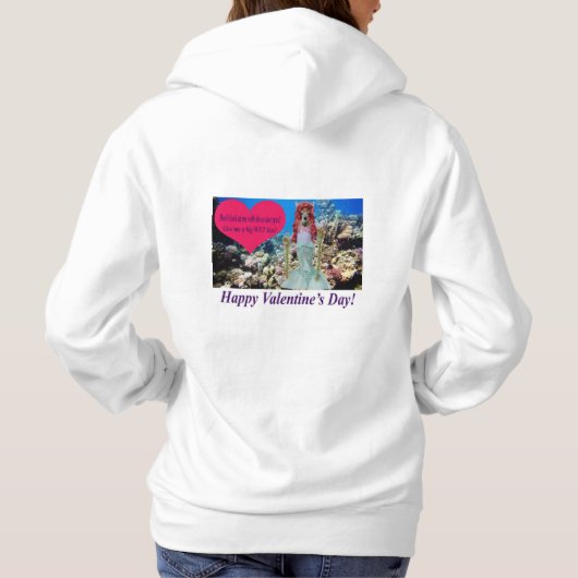 Die Frauen schwindeln. Herzlichen Glückwunsch Vale Hoodie (Rückseite)