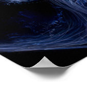 Die Frauen sehen leicht gemalt Poster (Ecke)