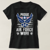 Die Frauen sind stolz auf die US-Luftwaffe, die US T-Shirt (Design vorne)