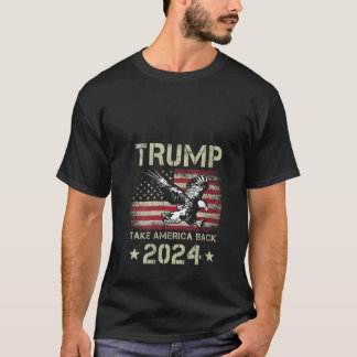 Die Frauen Trump 2024 nehmen die amerikanische Fla T-Shirt