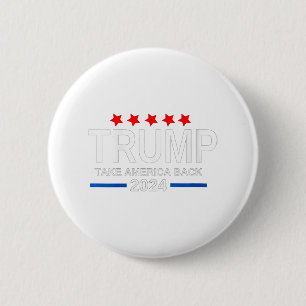 Die Frauen Trump 2024 nehmen die Wahlen in Amerika Button