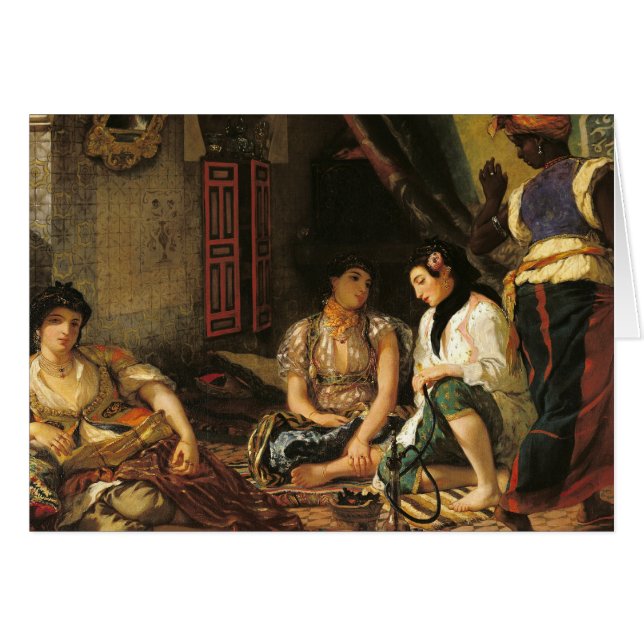 Die Frauen von Algier in ihrer Wohnung, 1834 (Vorderseite (Horizontal))