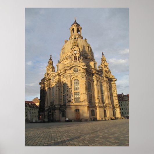 Die Frauenkirche in Dresden Poster (Vorne)