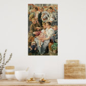 Die Frauenrechtsrunde aus dem Zeitalter der Poster (Küche)