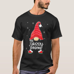 Die freche Gnom Gnomies Familien-Weihnachtsfeier T-Shirt