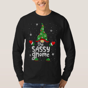 Die freche Gnome passende Familien-Gruppen-Weihnac T-Shirt