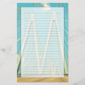 Die Fred Hartman-Brücke Briefpapier (Vorderseite)