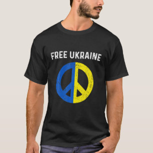 Die freie Ukraine - ich stehe mit der Unterstützun T-Shirt