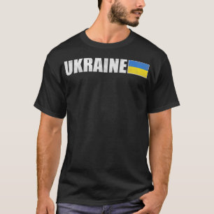 Die freie Ukraine steht mit ukrainischer Unterstüt T-Shirt