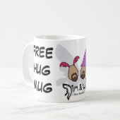 DIE FREIE UMARMUNGS-TASSE KAFFEETASSE (Vorderseite Links)