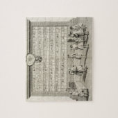 Die freien Maurer, mit Zeichen für die Puzzle (Vertikal)