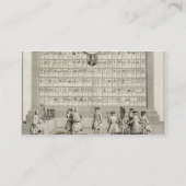 Die freien Maurer, mit Zeichen für die Visitenkarte (Rückseite)