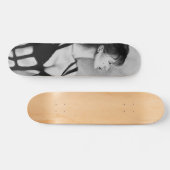 Die Freifrau Original Art Portrait Drawing Skateboard (Horizontal)