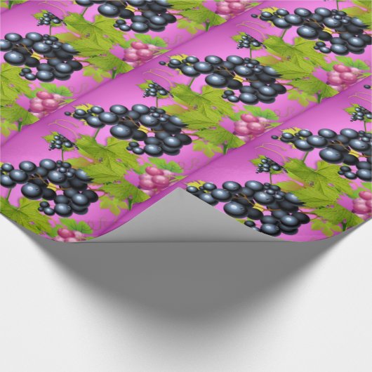 Die freigebige Trauben-Sammlung Geschenkpapier (Ecke)