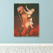 Die Freiheit der Befreier Propaganda Poster Leinwanddruck (Insitu (Holzboden))