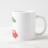 Die Freiheit der Frauen im Leben unterstützen Frau Jumbo-Tasse (Rechts)