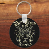 Die Freiheit des Todes USA leben frei Schlüsselanhänger (Vorderseite)