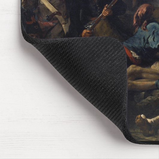 Die Freiheit des Volkes Mousepad (Ecke)