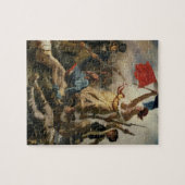 Die Freiheit, die das Volk führt, Delacroix Puzzle (Horizontal)
