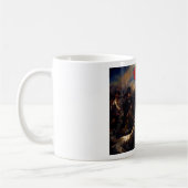 Die Freiheit, die das Volk führt, Eugene Delacroix Kaffeetasse (Links)