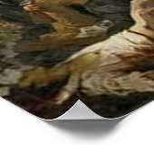 Die Freiheit, die das Volk führt Poster (Ecke)