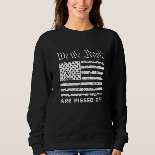 Die Freiheit, die wir als Menschen genießen, wird  Sweatshirt (Vorderseite)