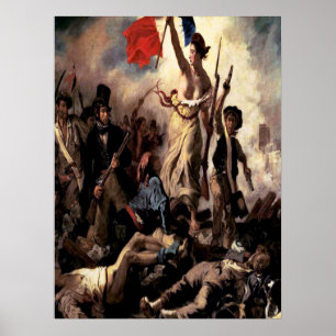 'Die Freiheit führt das Volk'' Poster